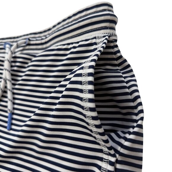 Vineyard Vines Sankaty Skort Navy Stripe Girls Medium - Picture 4 of 13